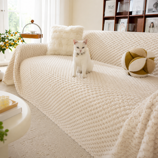 Housse de Canapé Beige
